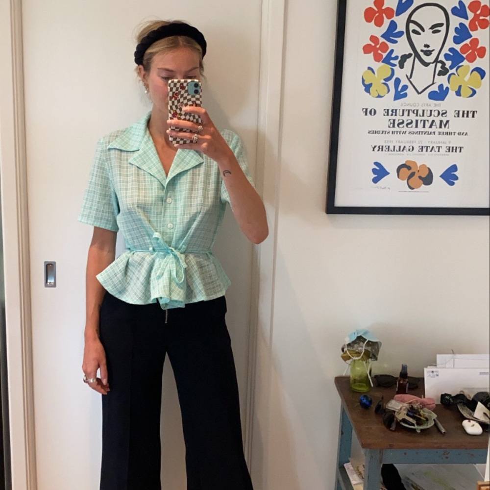 Pattern Collared Shirt